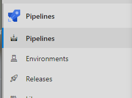 YAML Multi-stage pipelines ne w menu item available
