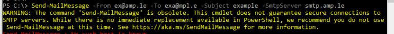 Send Email From Powershell Office 365